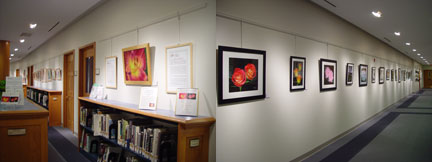 The "Welcome To My Garden" Show at the Harborfields Library in Greenlawn NY.