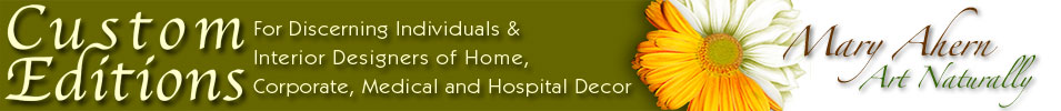 Mary Ahern Artist - Botanical Art and Still Life Paintings for Home, Corporate, Medical and Hospital Environments