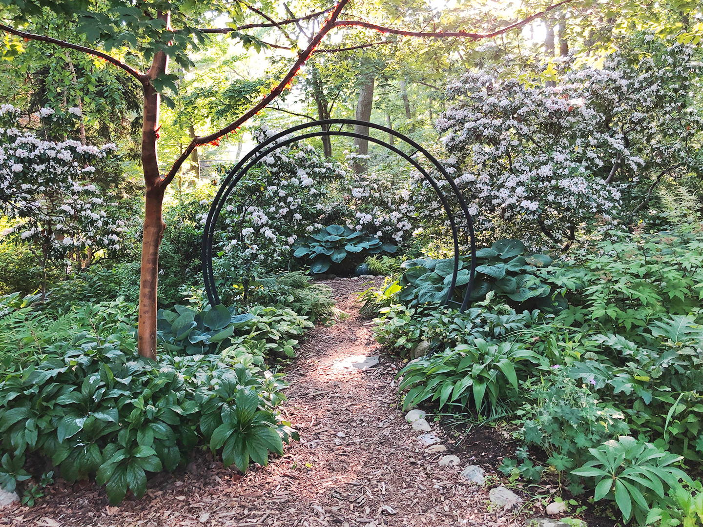 Woodland Garden entrance.