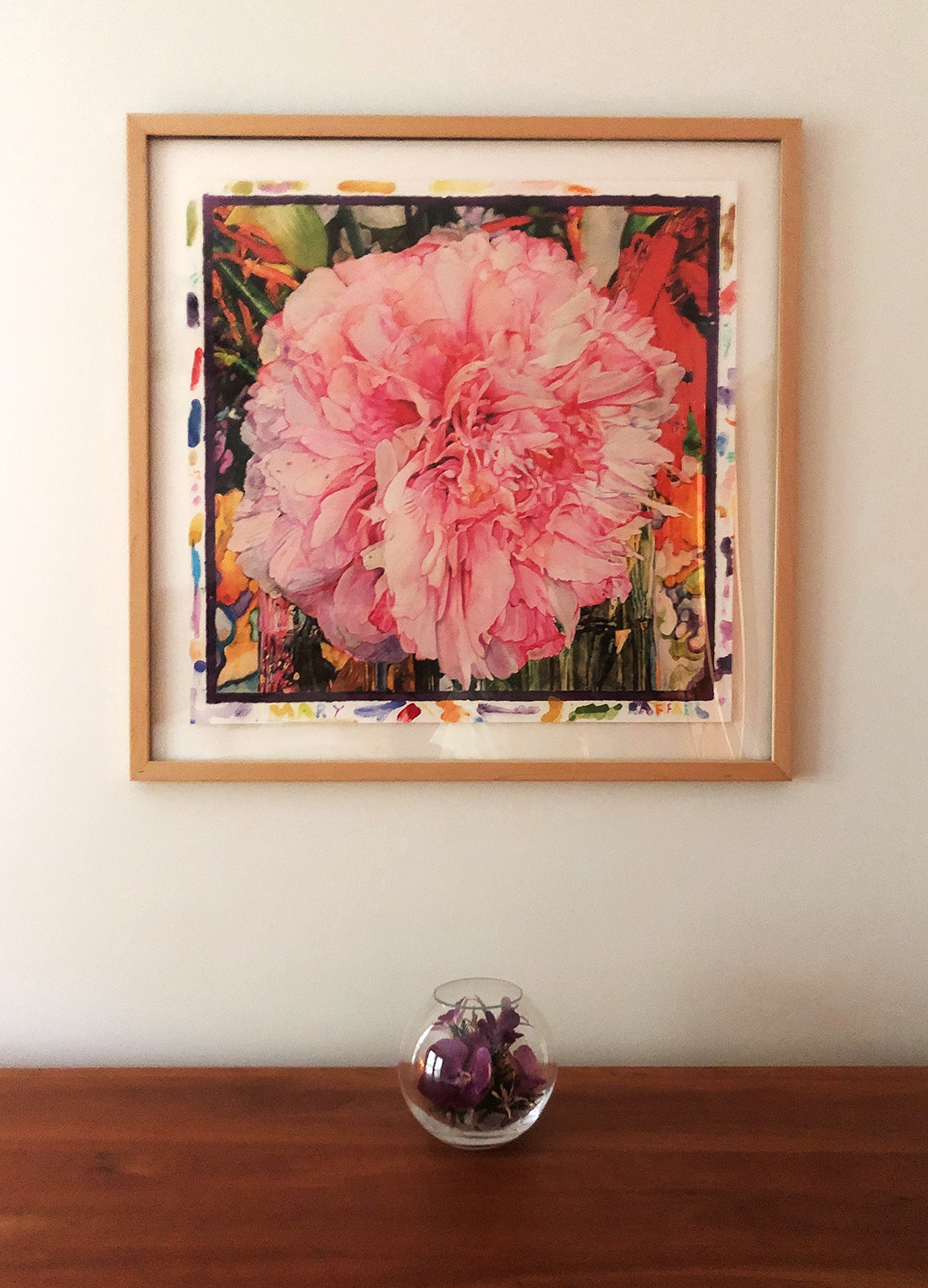 Joseph Raffael Artwork in my home