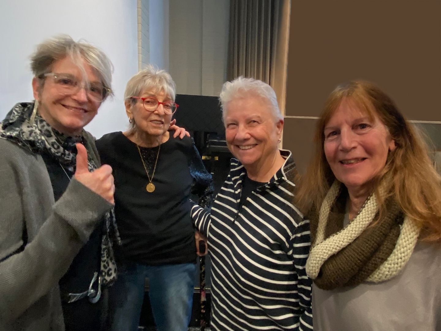 Roz Dimon, Audrey Flack, Mary Ahern, Susan Rostan