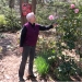 Mary Ahern in the Camellia Garden