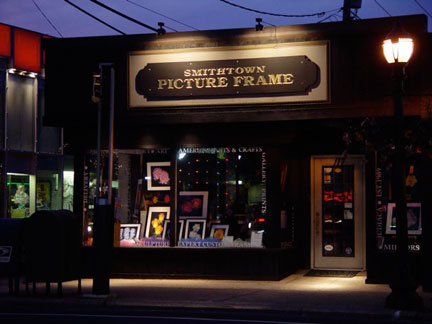 Mary Ahern Art show at the Bellemeade Gallery in Smithtown Picture Frame in Smithtown NY