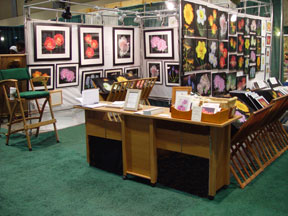 2007-02 CT Flower & Garden Show with the artist, Mary Ahern.