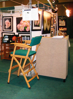 2008 Connecticut Flower and Garden Show with the artist, Mary Ahern