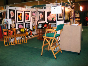 Conecticut Flower and Garden show with the artist, Mary Ahern.