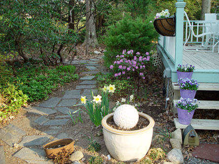 My Entry Garden in April