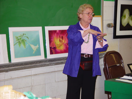 Mary Ahern lectures on Fine Art, Botanical Illustration and the Business of Art